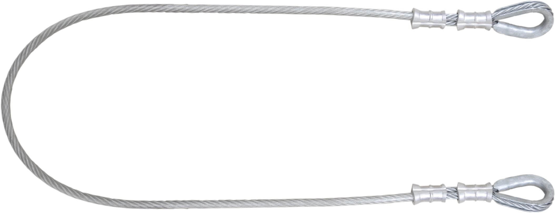Safety First Lifting Gear - FA 60 006 10 ANCHORAGE STEEL WIRE ROPE ...