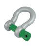 Green Pin Screw Pin Bow Shackle