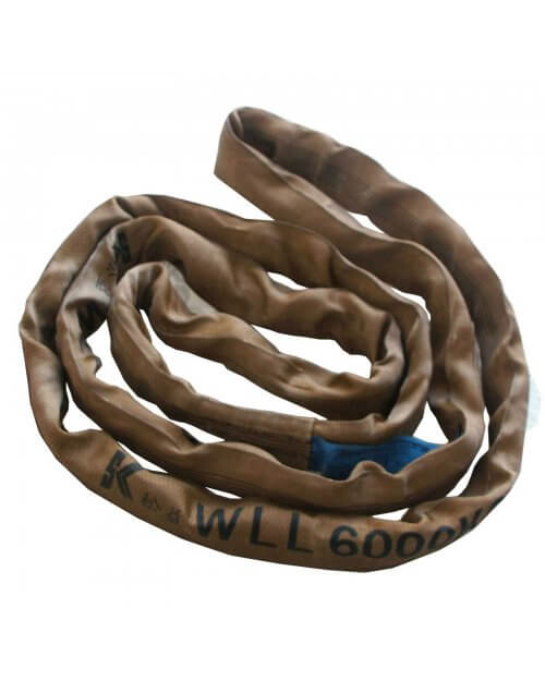 6 Tonne round slings - one layer