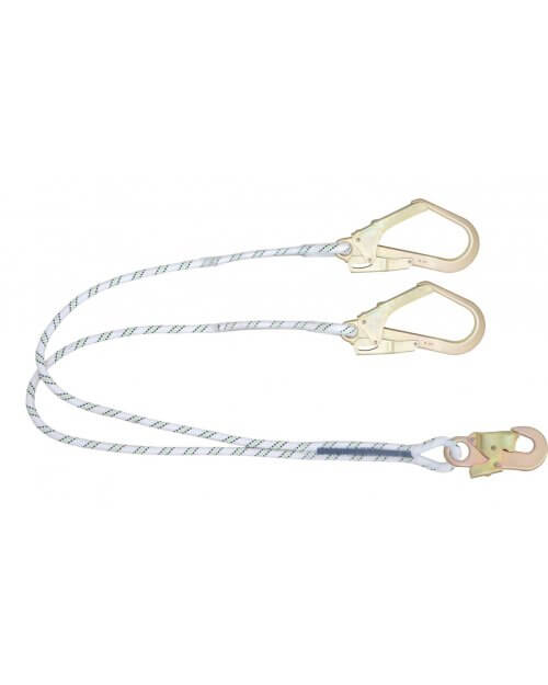 FA 40 600 15 Y-KERNMANTLE LANYARD 1.5 MTR