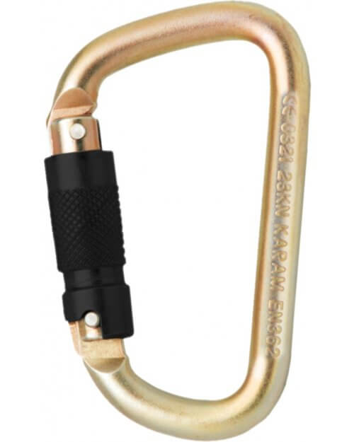FA 50 301 23 STEEL KARABINER - TWIST LOCK