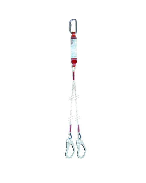 Twin Leg 1.8m Scaffold hook lanyard