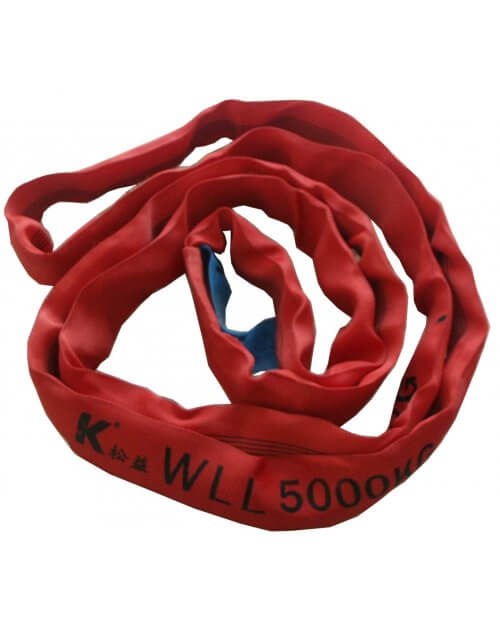 5 Tonne round slings - one layer