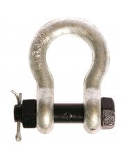 Blue Pin Safety Pin Bow Shackle